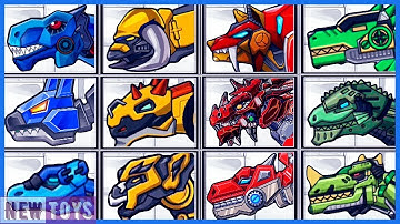 GAME LẮP RÁP DINO ROBOT - KHỦNG LONG BẠO CHÚA | NEWTOYSTV #41