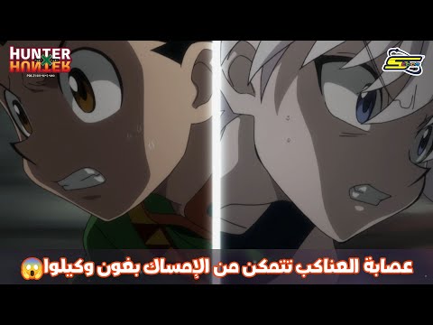 سبيستون | Hunter x Hunter - عصابة العناكب تتمكن من الإمساك بغون وكيلوا😱