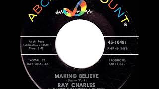 Video thumbnail of "1963 Ray Charles - Making Believe"