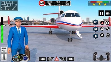 Airplane Flight Pilot Simulator 3d #3 - New Charter Airplane Unlocked Boeing 777 - Android Gameplay