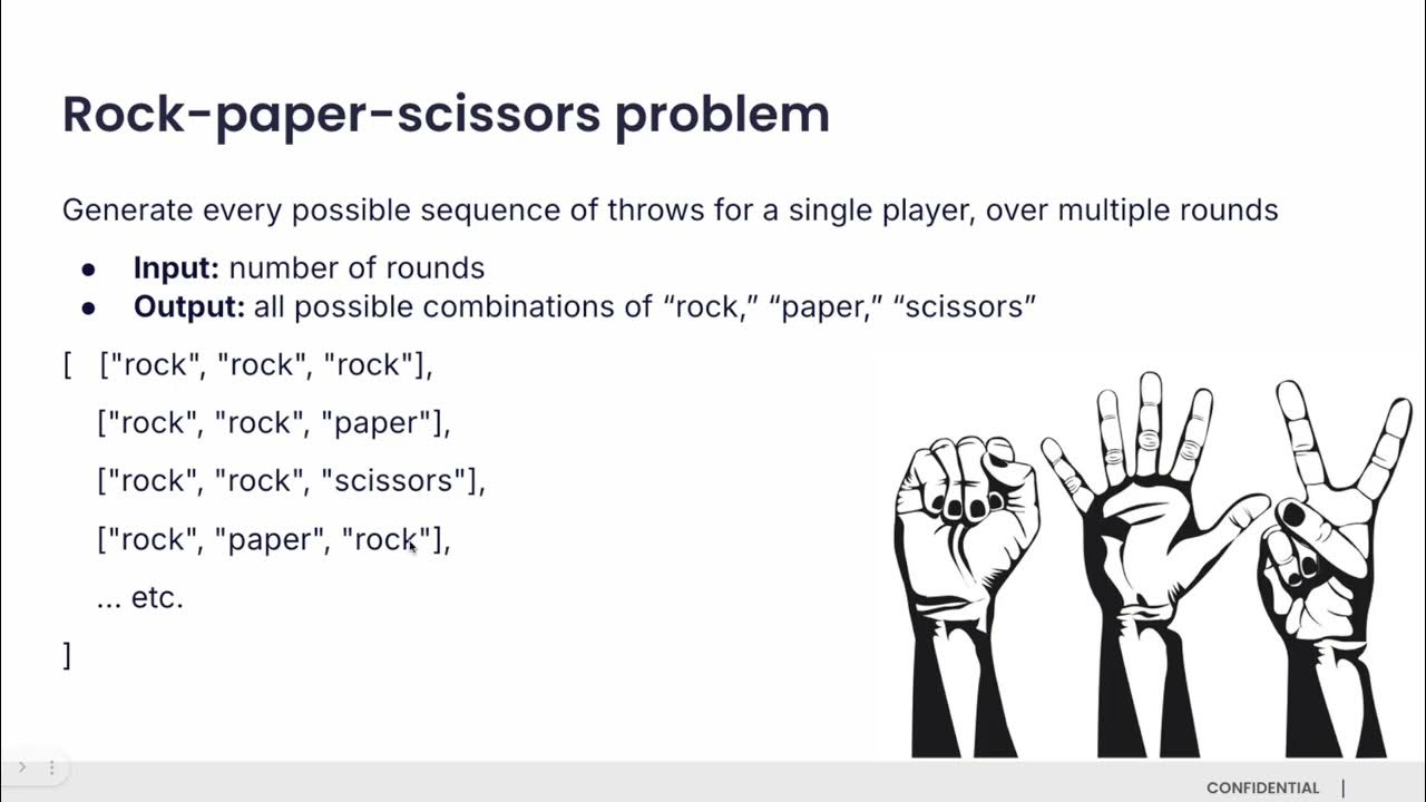 Recursive Rock-Paper-Scissors in JavaScript Explained - YouTube