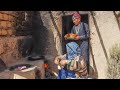 Routine rural life in afghanistan  elderly couple village style recipe