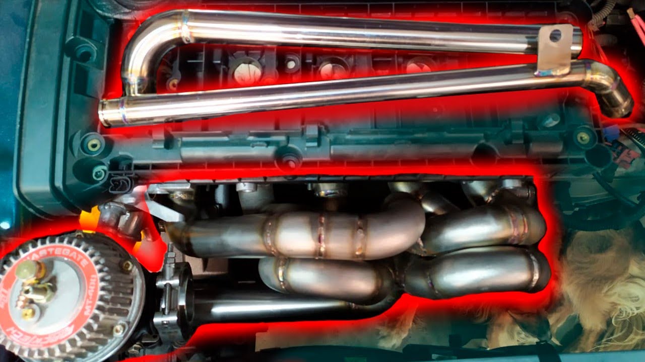 Kit de peças em inox para Marea 2.4 Turbo - YouTube