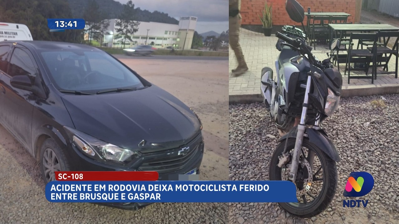 Acidentes em Porto Belo e na SC-108 acendem alerta no trânsito