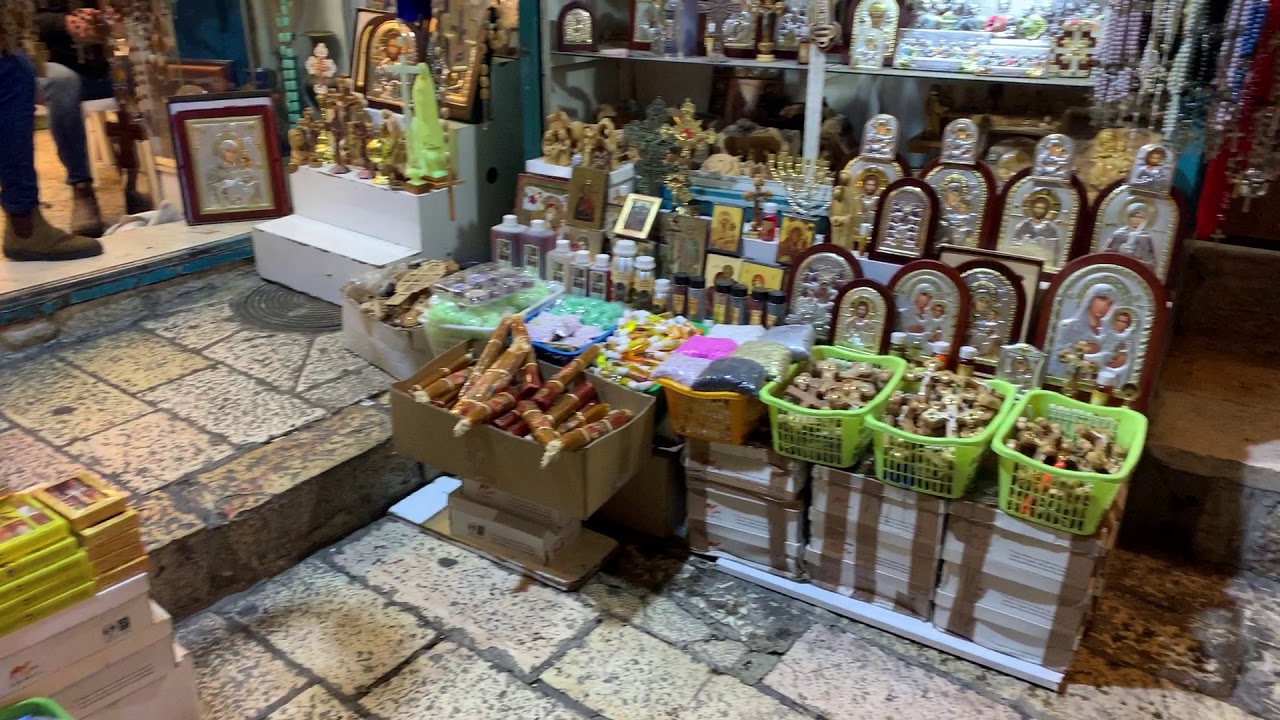 Christmas Eve at the Christian Quarter of Jerusalem 24th of December