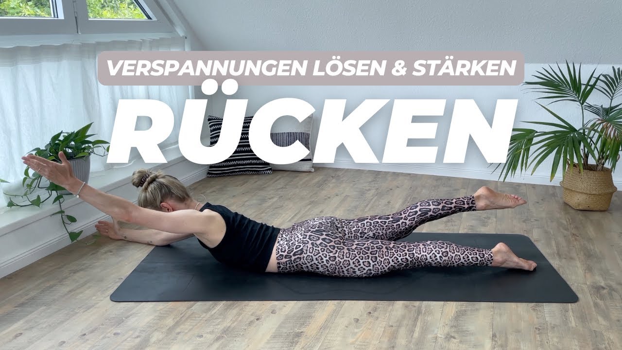 Yoga für den Rücken | Verspannungen lösen & stärken | 10 Min