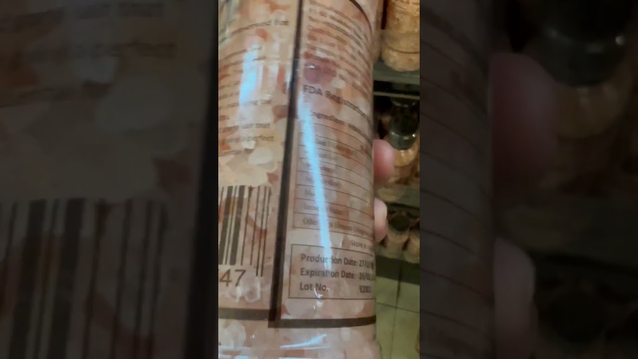 Food | Salt with expiration date 😅