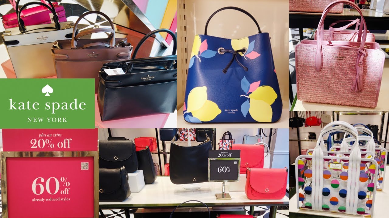 KATE SPADE Outlet Shopping | 60% Off Already Reduced Styles Plus An Extra 20%  Off | Walkthrough - YouTube