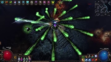 [ISC] Spectral Shield Throw Deadeye Lvl 100 Gameplay - PoE 3.3