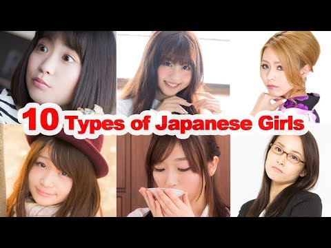 10 Types of Japanese Girls in Japan