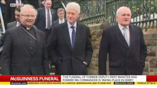 Sky News - Martin Mc Guiness Funeral Coverage