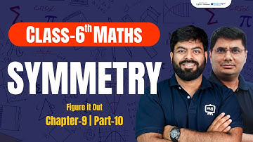 Class 6 Maths Chapter 9 Symmetry | Class 6 Maths Chapter 9 | Class 6 Maths English Medium | Ekaksha