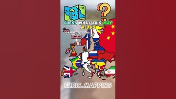 Guess what this map means #mapper #geography #history #map #mapping #shorts #edit #europe #guess