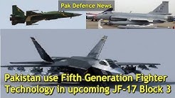 Defence Update#:Pakistan use Fifth Generation fighter Technology in JF-17 Thunder Block 3