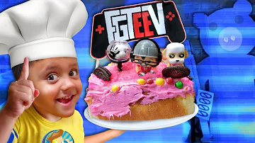 Making an FGTeeV Cake with Shawn! (FV Family Throwback)