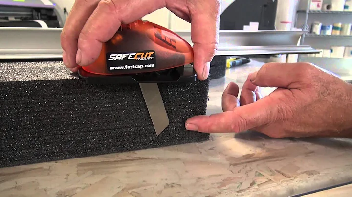 Lean Manufacturing - Organizing Drawers - Cutting Kaizen Foam to Size with FastCap's SafeCut Mouse
