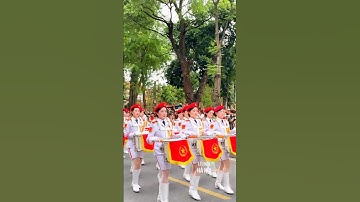 Khối nữ quân nhạc, những bông hồng xinh đẹp #A80 #nuquannhac #dieubinh #80namquockhanh #QDNDVN