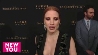 Jessica Chastain interview The Zookeepers Wife