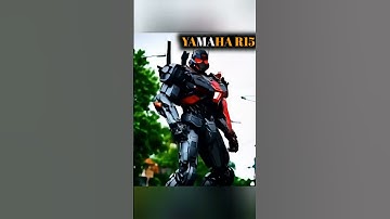 "Yamaha R15 TRANSFORMED into a ROBOT 🤖🔥 | Next-Level AI Bike!"
