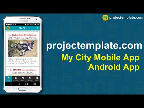 City Information Android App source code - YouTube