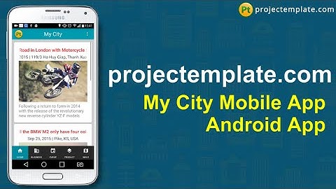City Information Android App source code