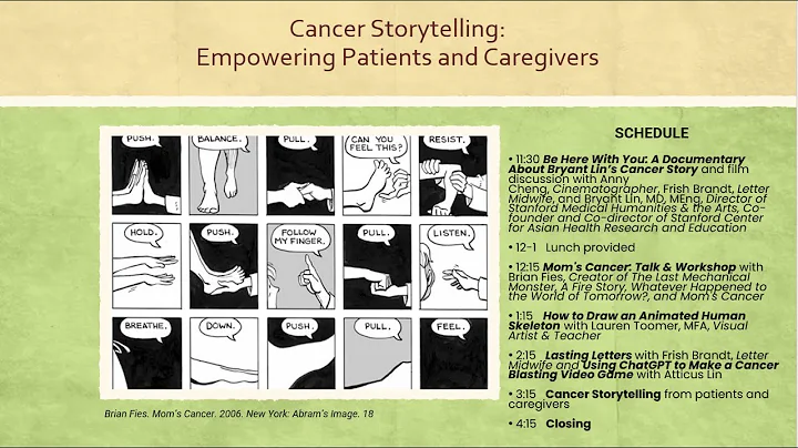 Cancer Storytelling: Empowering Patients and Caregivers, with Brian Fies. Stanford Medicine