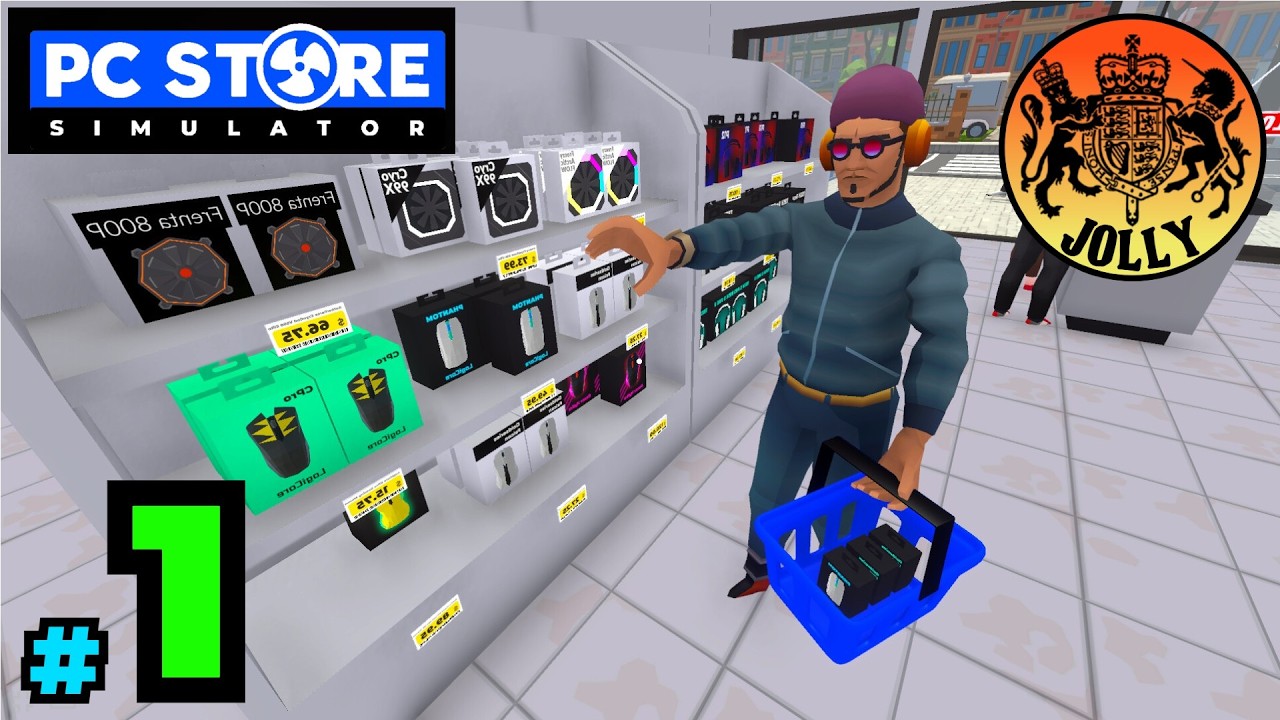 Симулятор магазина ПК | Полная версия игры | Эпизод 1 | Давайте играть