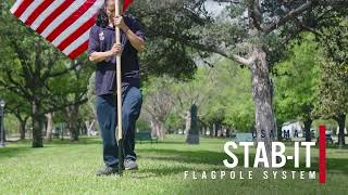Stab-it At Home and Residential Flagpole