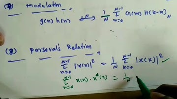 Signals and Systems Lec-54: The Discrete Fourier Transform (Part 2)