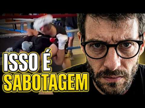 REACTION TO A JUDO THROW DURING BOXING SPARRING