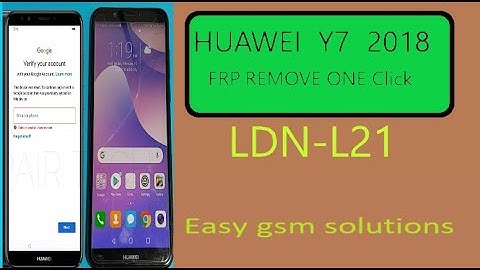 Huawei y7 prime 2018 (LDN L21) Frp  Remove octopus Huawei tool
