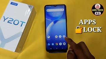 How To App lock in Vivo Y20T | Vivo Y20T App lock कैसे करें | @akstech4u