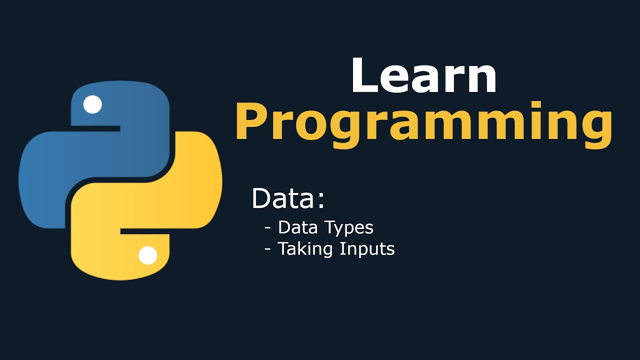 Learn Python #03 - Data - YouTube