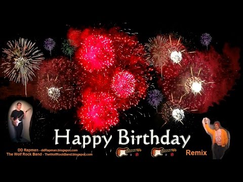 happy-birthday-song-remix-rap-rock-hip-hop-fireworks-card-mixtape---dd-rapman-the-wolf-rock-band