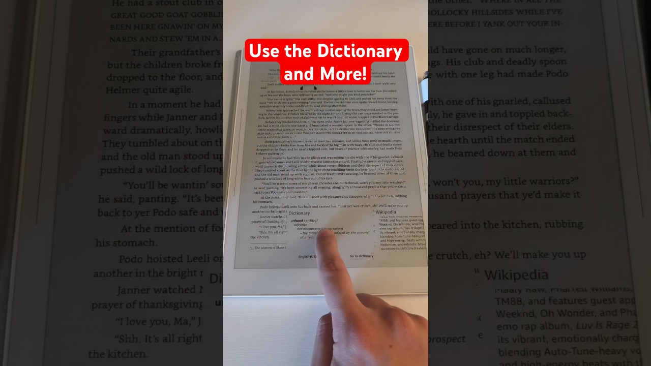 Using the Kindle App on Supernote 