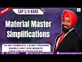 Session 18 : Material Master Simplifications