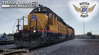 0830 Oil Switching - Sherman Hill - SD40-2 - Train Sim World 2