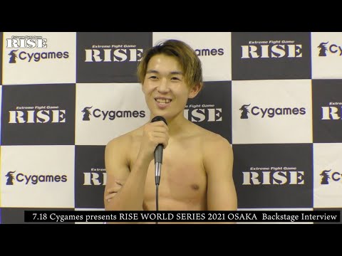 魁斗 試合後インタビュー｜2021.7.18【OFFICIAL】