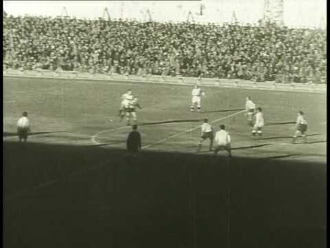 1943-44. Atlético Aviación 4 - Valencia 2 - YouTube