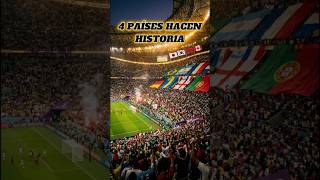 4 países hacen historia #mundial2026 #futbol #copadelmundo #urbex #datomaestro #shorts #curiosidades
