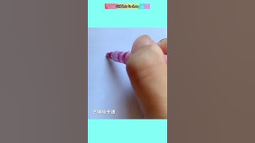 How to draw simple mini heart #drawing #draw I Chill how to draw