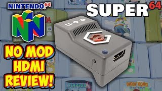 No Mod Needed HDMI Nintendo 64 - E.O.N Super 64 Adapter Review!