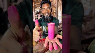 Amazing Process of Making mini Coke glass from Bamboo😱 #viral #making