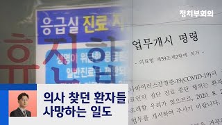 집단휴진에 강경대응…"명령 불이행 10명 고발 조치"