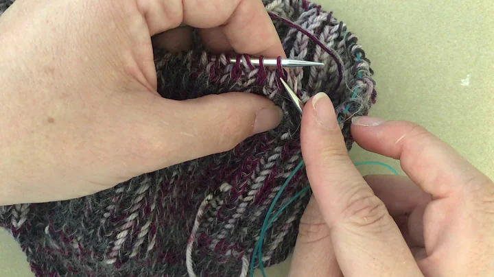Yfsl1yo The Burping row of 2 Color Brioche Decrease