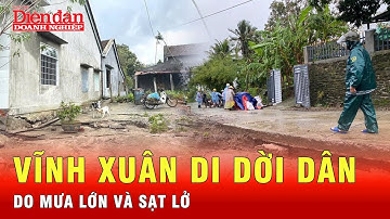 Nguy cơ sạt lở ở Tuy An Tây, người dân tạm di dời | Tin tức 24h