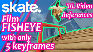 Realistic Filming Fisheye Tutorial and Framing Tips | EA Skate. Replay Editor tutorial