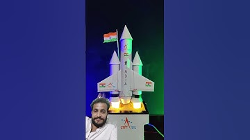 Chandrayaan 3 School Project #chandrayaan3​ #rocket​ #experiment​ #sciencproject​ #scienceexperiment