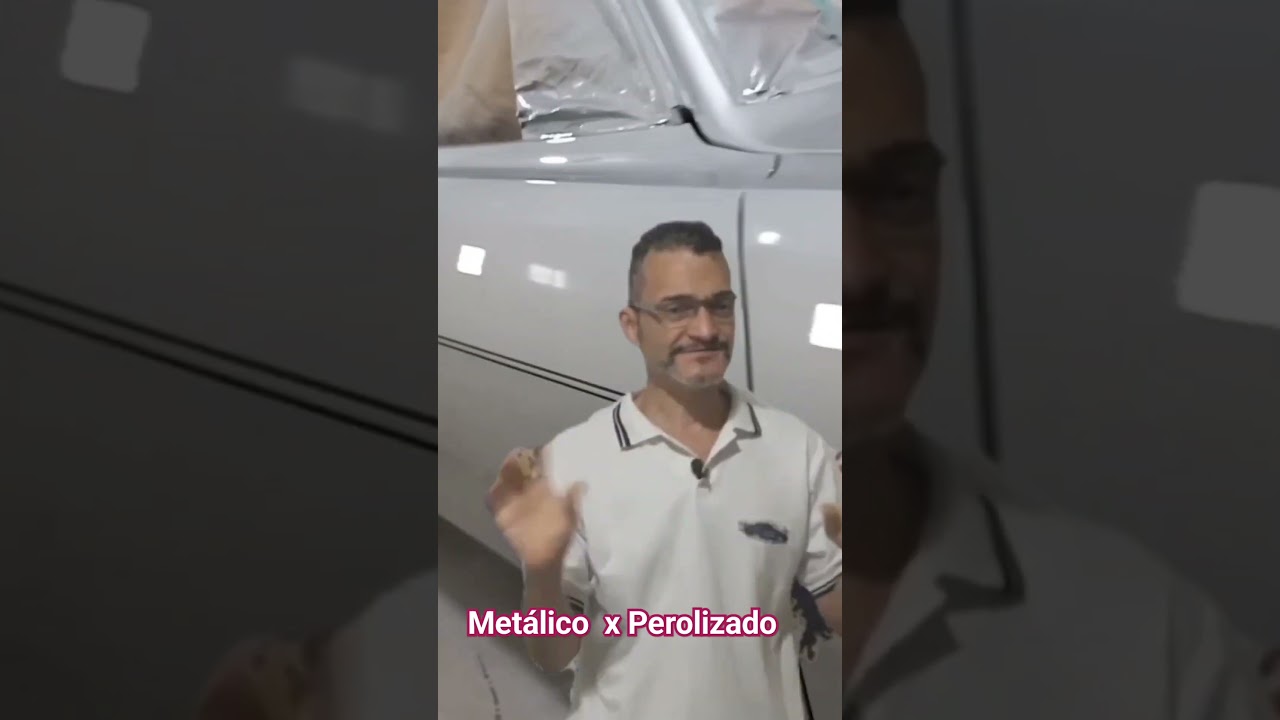 Qual a diferênça entre metálico e perolizado? 