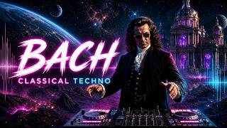 Bah Melodic Techno Mix | Classical Music Remix for Focus &amp; Deep Work